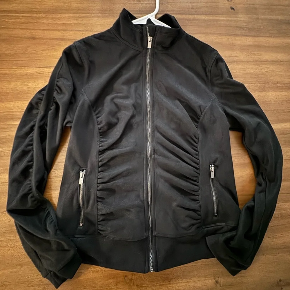 Liverpool Rouched Tech Jacket Size Medium - Picture 2 of 13